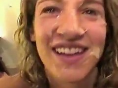 JizzBunker Video - Friends Watch Her Facial